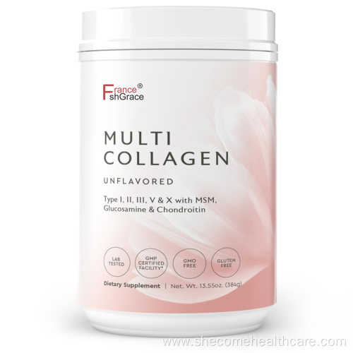 Wholesale Hydrolyzed Multi Collagen Peptides Powder